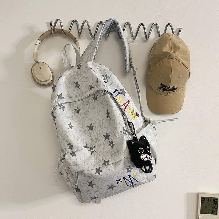 Star-Embellished Everyday Backpack Stornfield