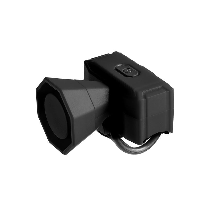 compact waterproof electric bicycle horn with handlebar mount and rechargeable battery Stornfield
