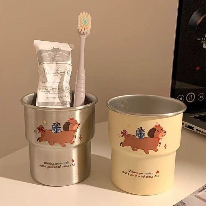 Toothbrush holder with cheerful dog design Stornfield