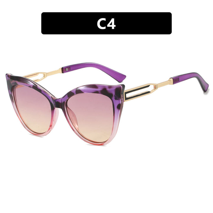 Ladies cat-eye glasses with elegant metal frame Stornfield