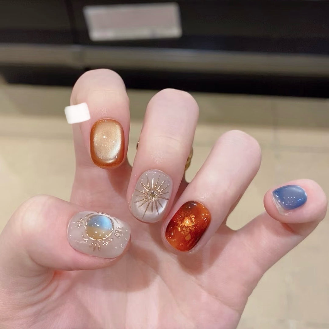 Creative Nail Art Press-On Set 1790745925