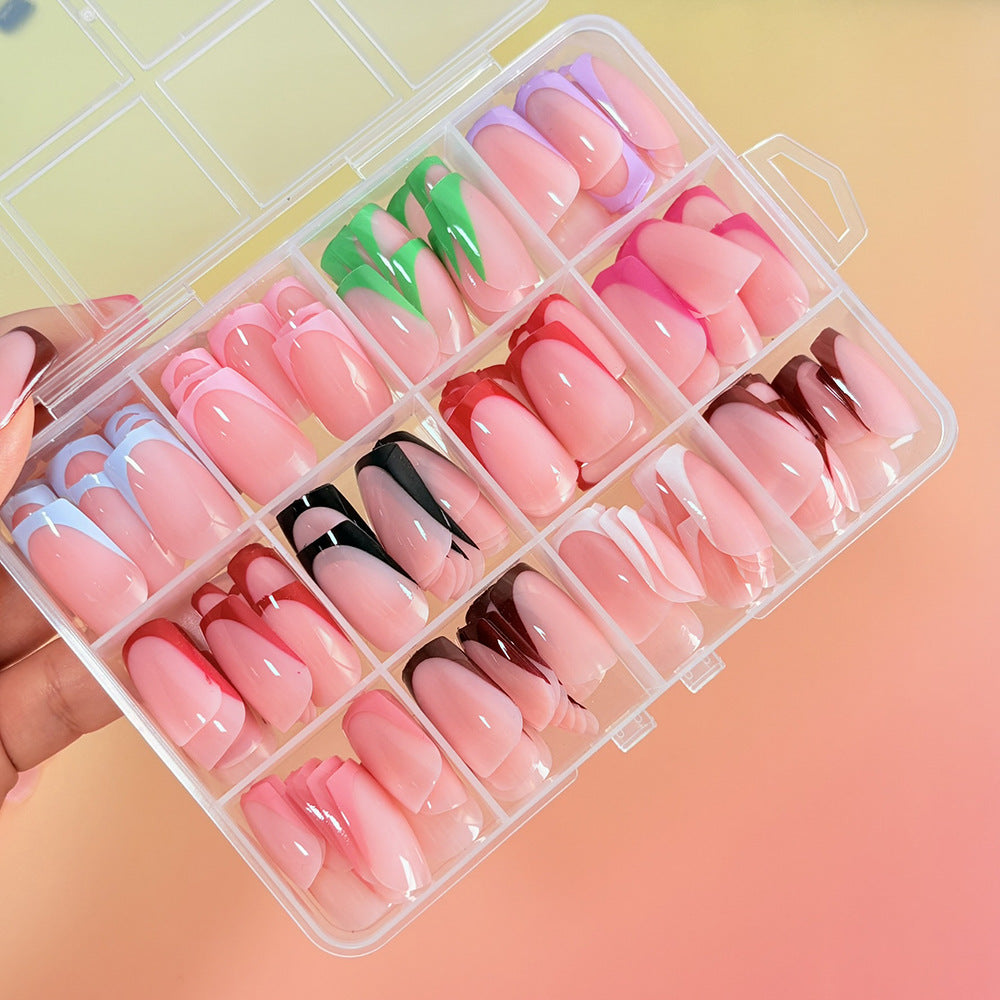 Versatile Press-On Nail Set Stornfield