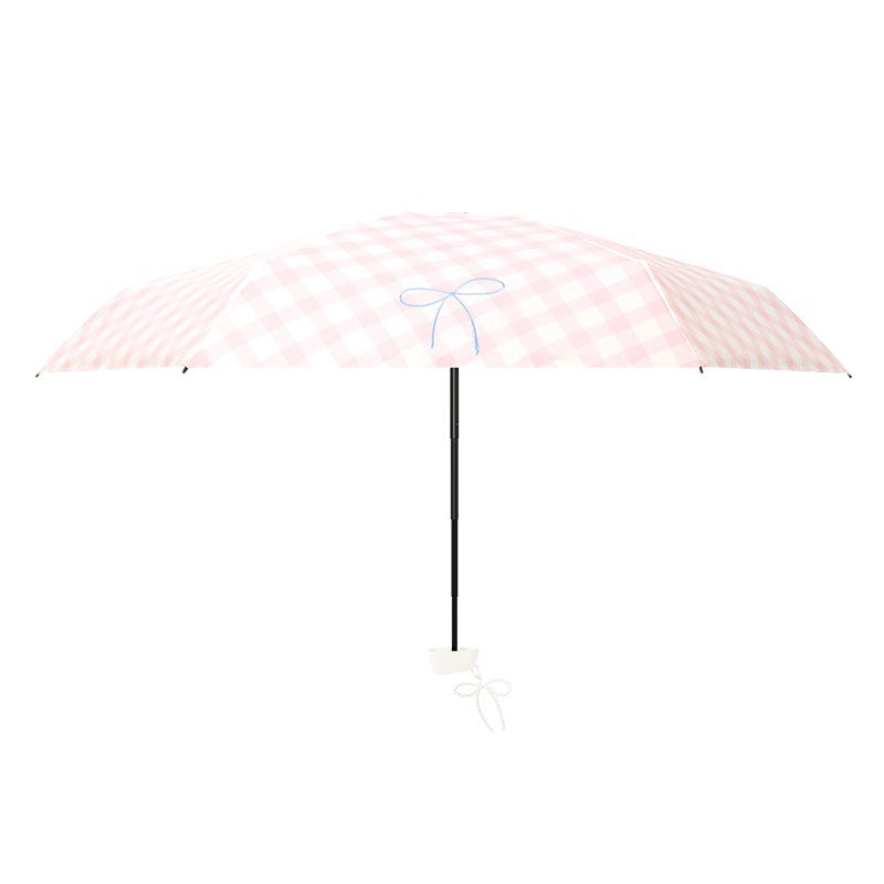 Women's compact and windproof umbrella with protective carrying case Stornfield