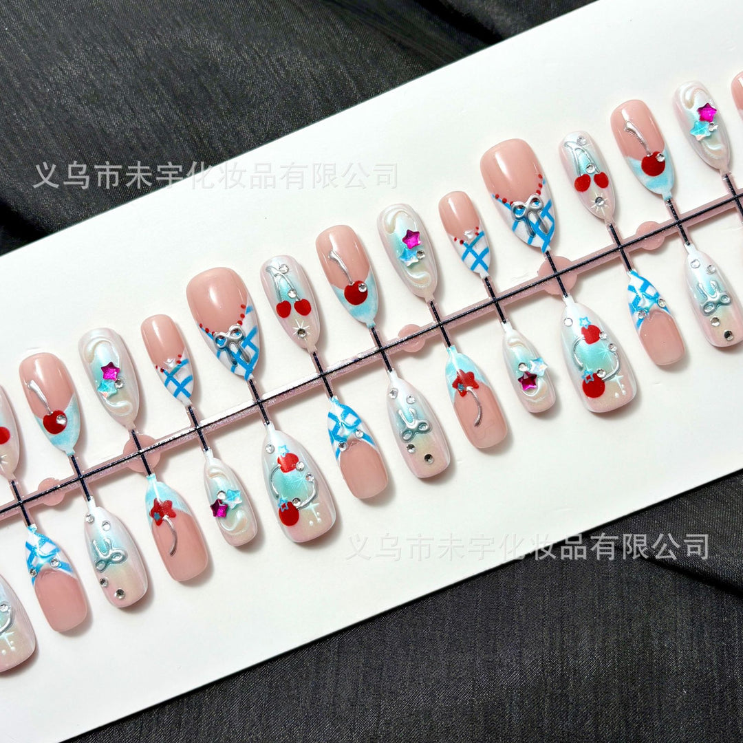 Elegant Ombre Art Press-On Nails