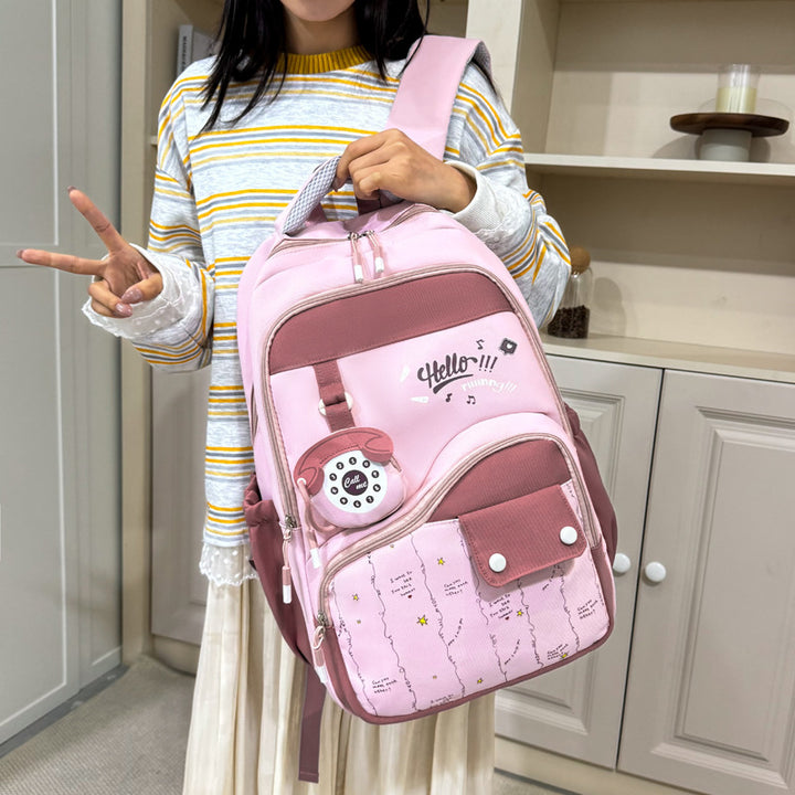 Whimsical Printed Backpack Stornfield
