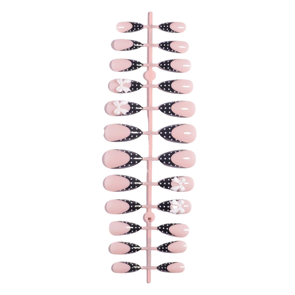 Stylish Polka Dot Press-On Nail Set Stornfield