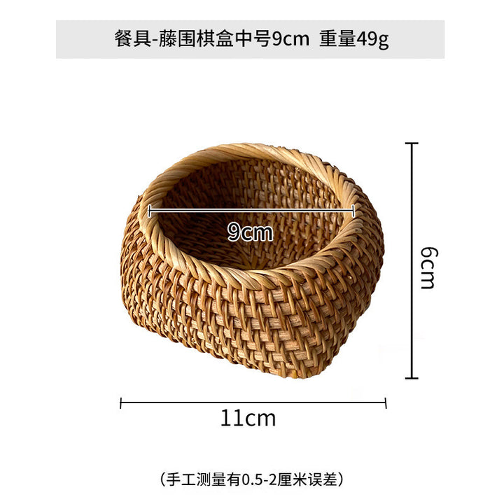 Ladies basket made of woven rattan Stornfield