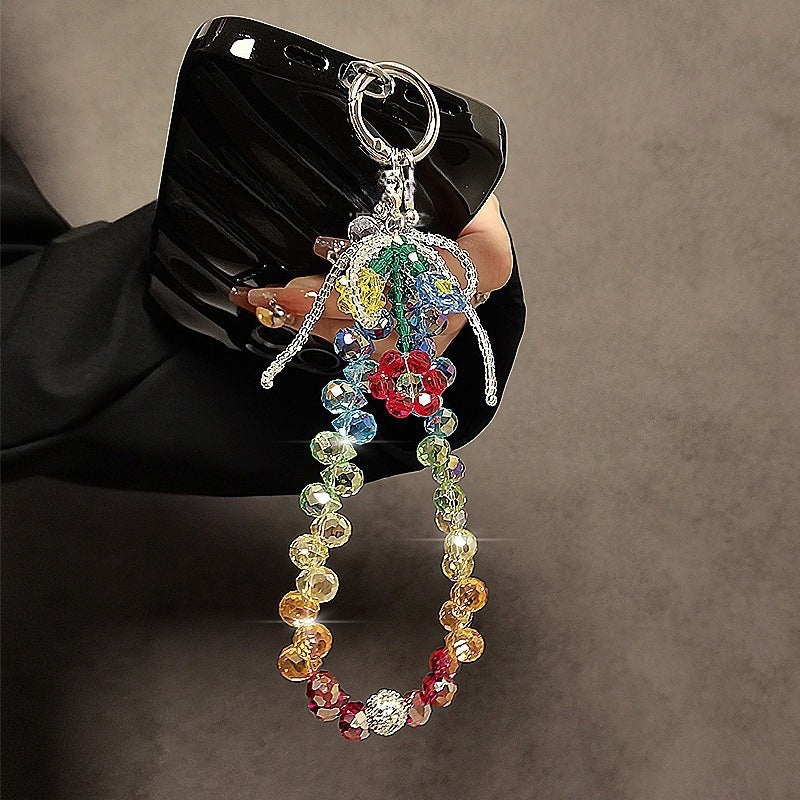 Colorful Beaded Charm Keychain Stornfield