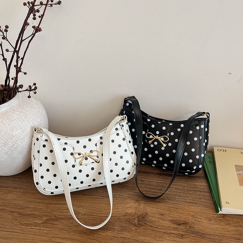 WoPolka Dot Patterned Hobo Handbag Stornfield