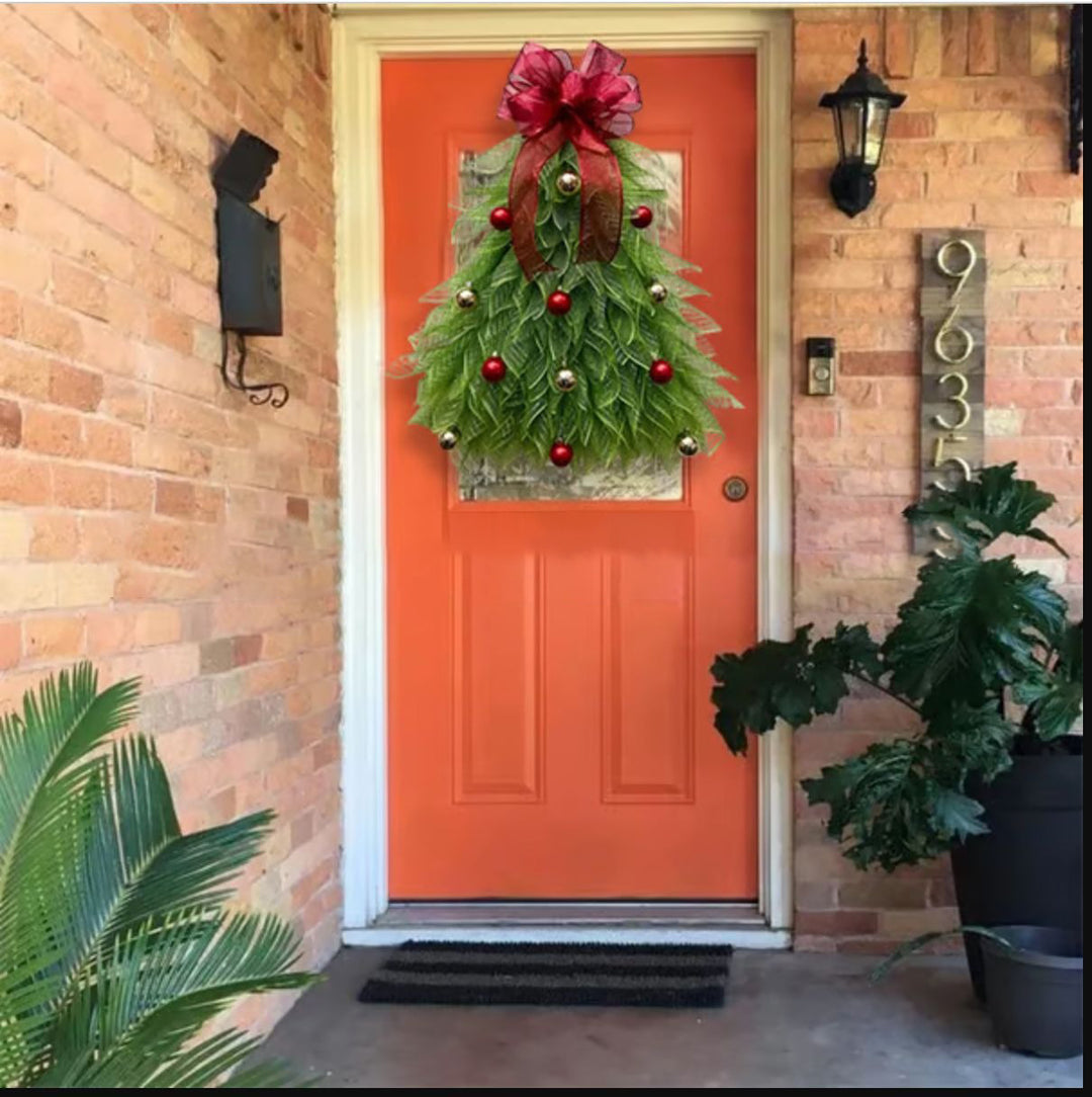 Festive Decorative Christmas Tree Wall Hanging
