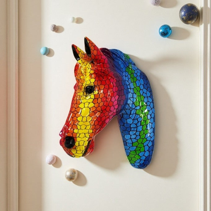 Decorative Horse Head Sculpture Stornfield