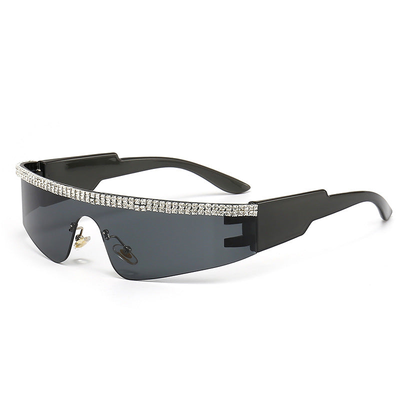 Women's Fashion Glamour Sunglasses with Rhinestone-Embellished Frame Stornfield