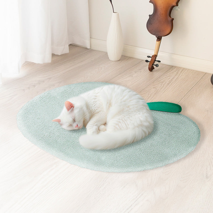 Unisex Funny Lemon Shape Bath Mat Stornfield