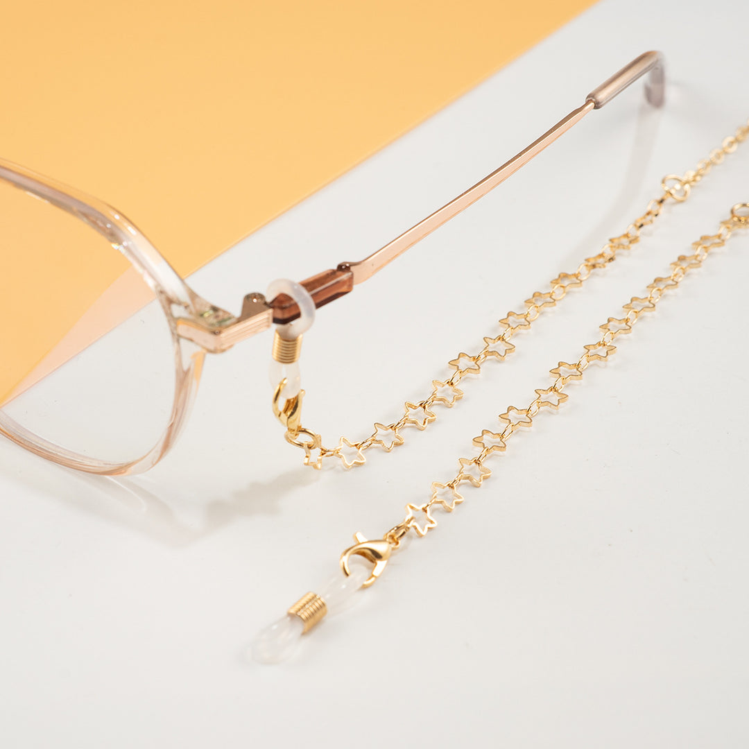 Star-Patterned Eyewear Chain Stornfield