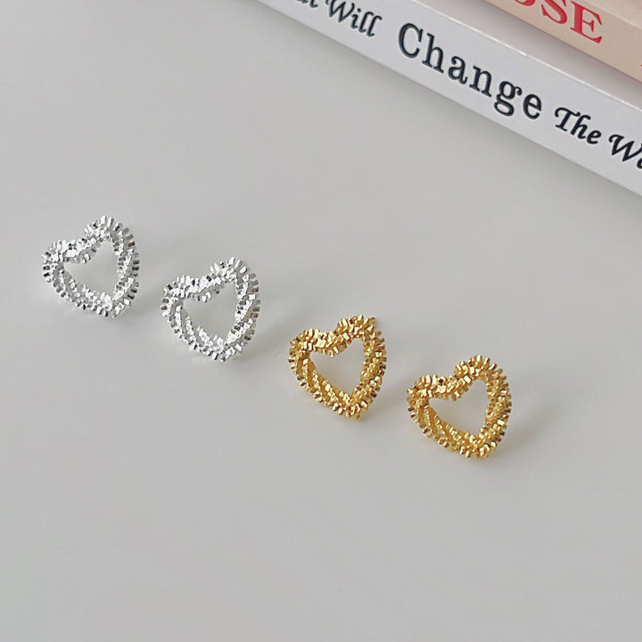 Sparkling Heart Earrings Stornfield