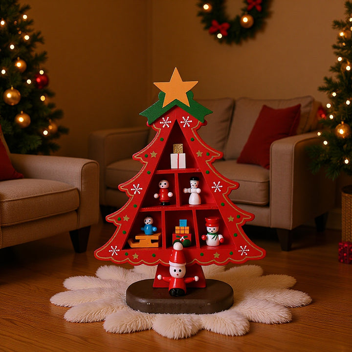 Decorative Christmas Tree Shelf