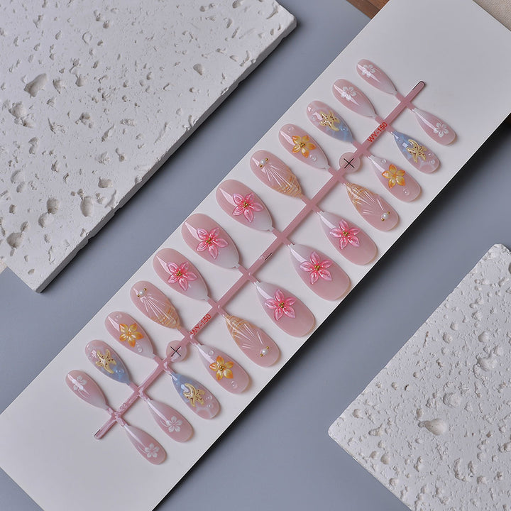 Decorative Artisan Press-On Nails Stornfield