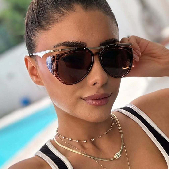 Women's Cat-Eye Sunglasses with Unique Design and Protective Lenses Stornfield