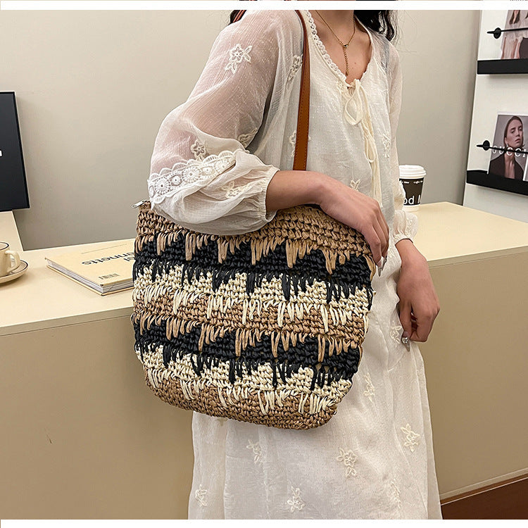 Woven Natural Material Handbag Stornfield
