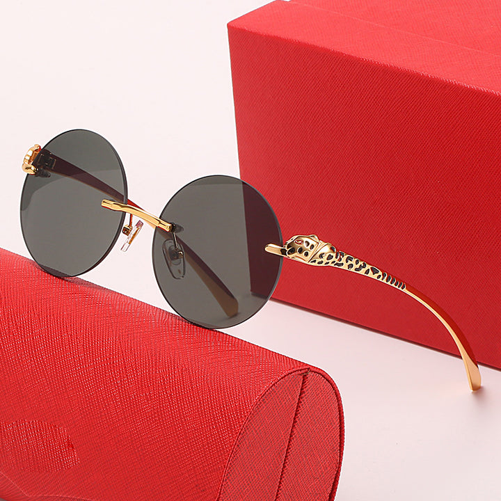 Women’s round sunglasses with luxurious accents and protective UV protection Stornfield