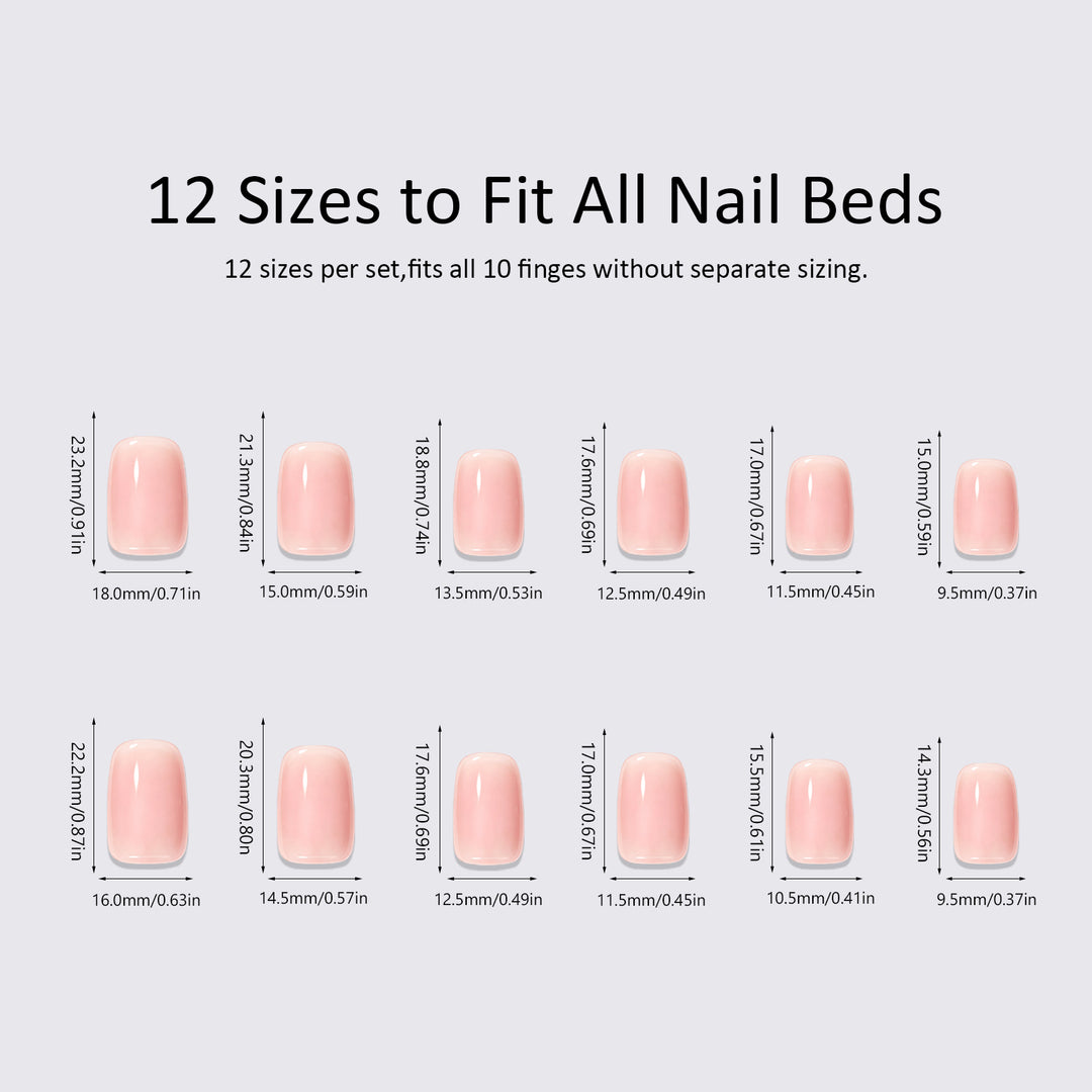 Design Artificial Nail Set Stornfield