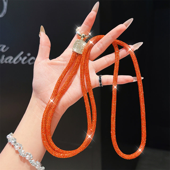 Rhinestone-Embellished Eyewear Lanyard Stornfield