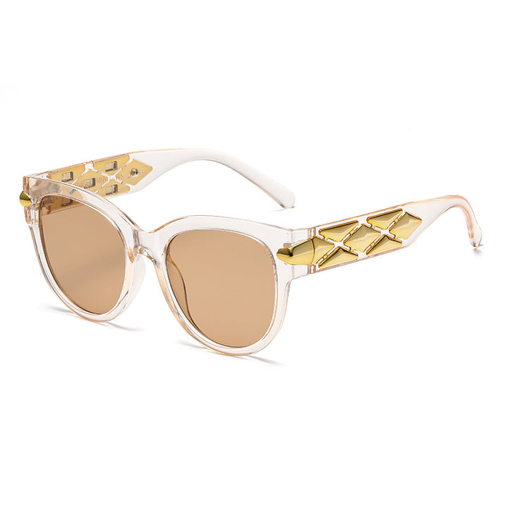 Women's designer sunglasses with innovative, detailed frame Stornfield