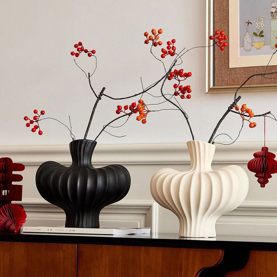 Sculptural Decorative Art Vase