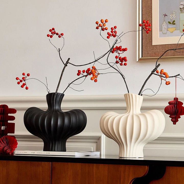 Sculptural Decorative Art Vase