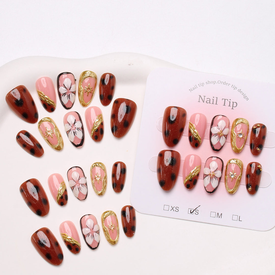 Artistic Press-On Nail Art Set Stornfield