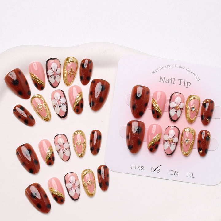 Artistic Press-On Nail Art Set Stornfield