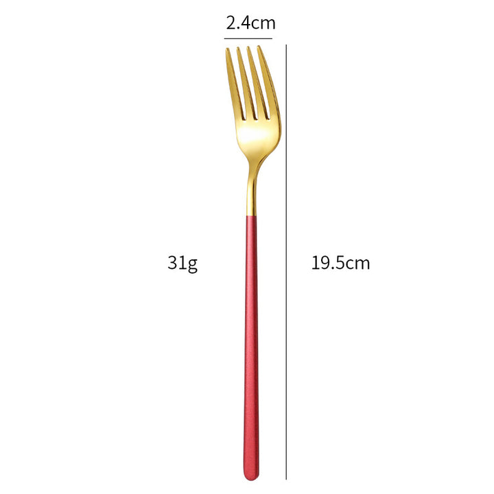 Elegant stainless steel dining fork with ergonomic handle Stornfield