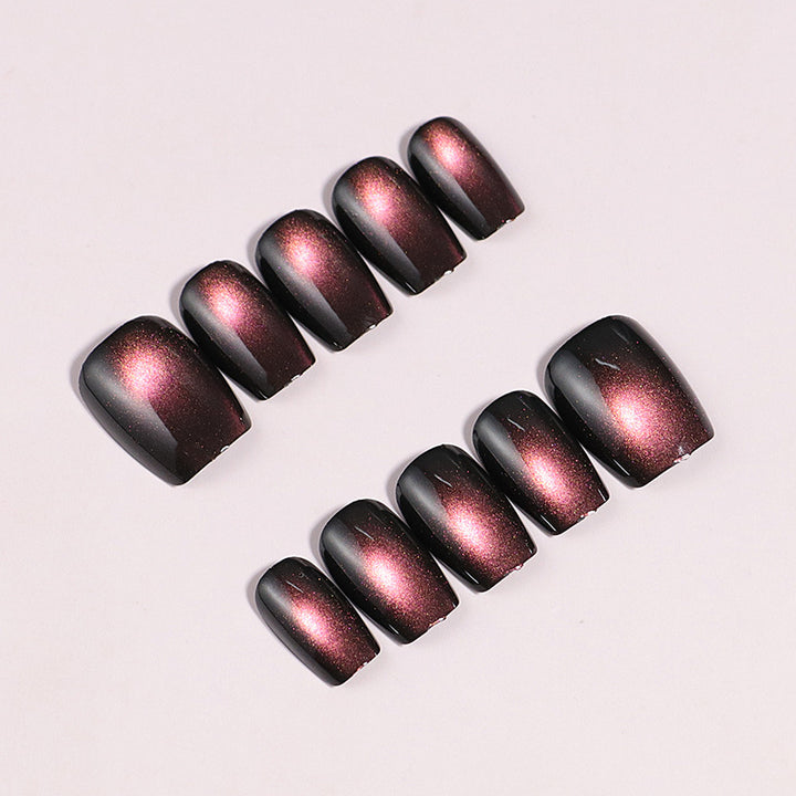 Artistic Gradient Press-On Nail Set Stornfield