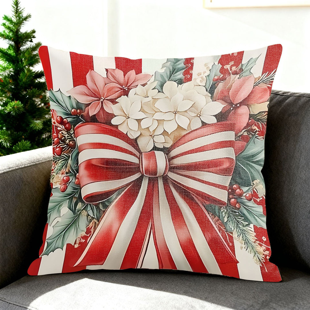 Festive Holiday Decor Pillow