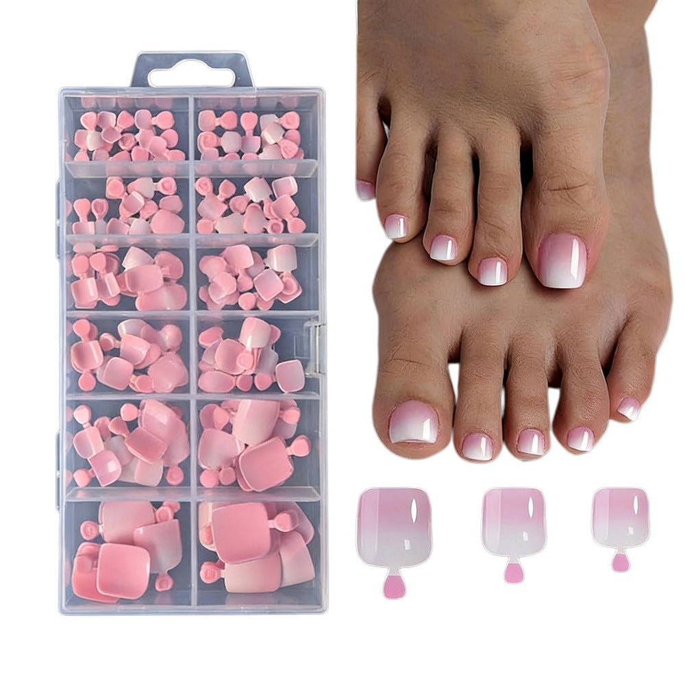Full Coverage Press-on Toenail Set
