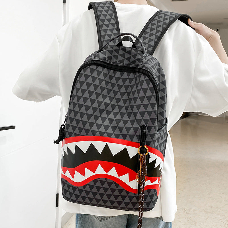 Backpack with Unique Shark Motif Stornfield