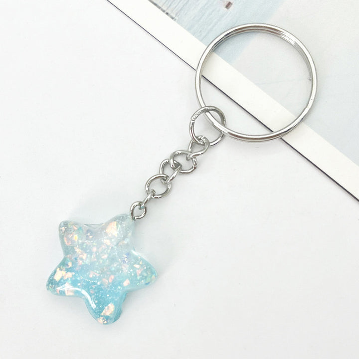 Star-Shaped Acrylic Keychain Stornfield