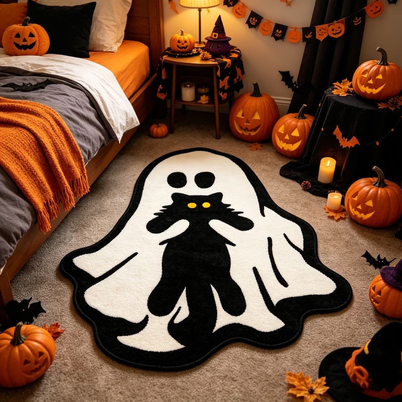 Cat-Themed Decorative Area Mat