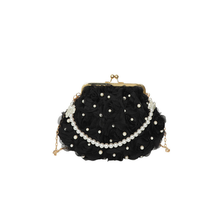 Floral Embellished Evening Clutch