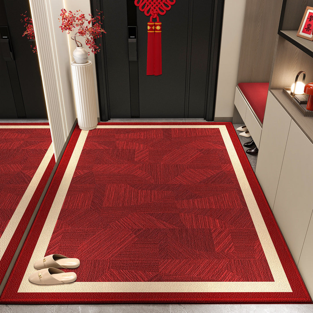 Elegant Patterned Entryway Mat