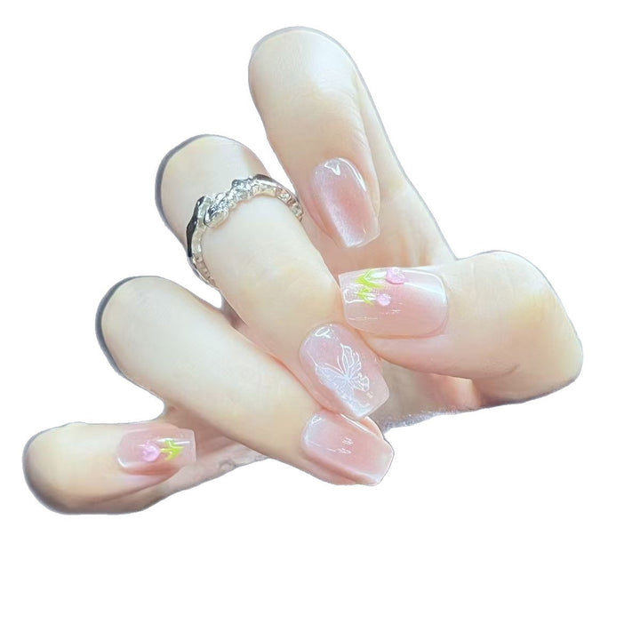Floral Art Press-On Nail Set Stornfield 1787395151