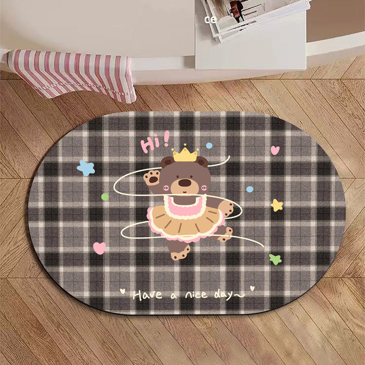Cute Cartoon Animal Bath Mat