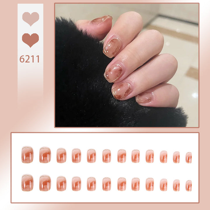 Minimalist Press-On Nail Art