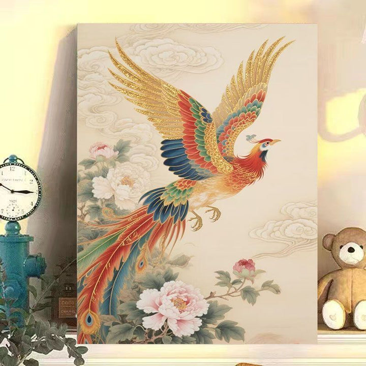 Mythical Phoenix Canvas Art Stornfield