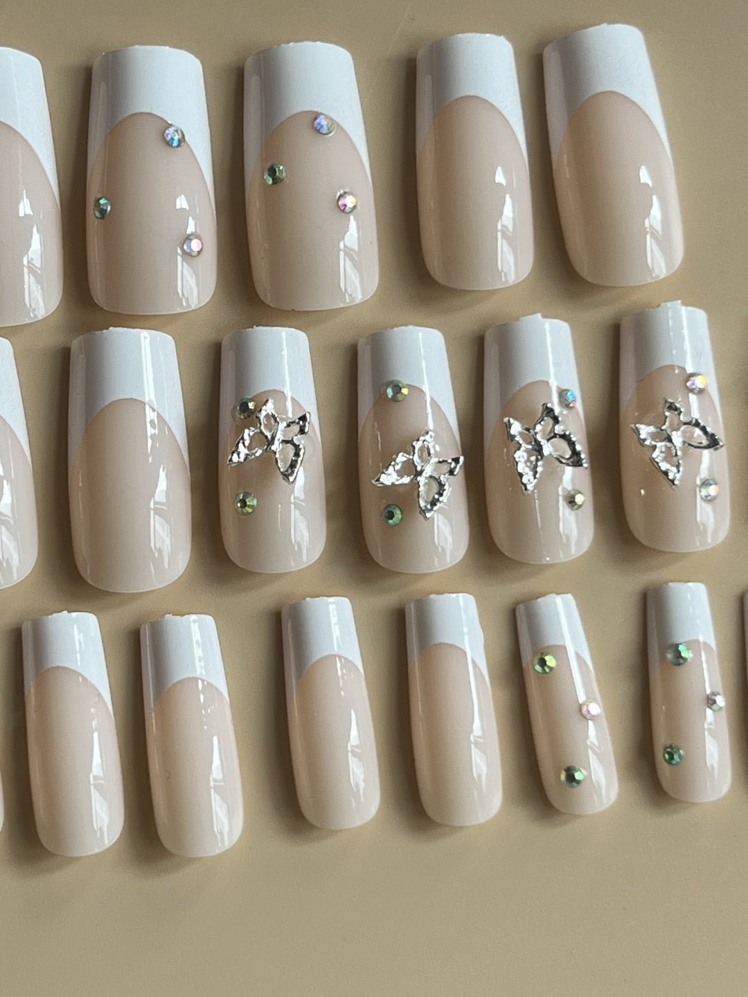 Decorative 3D Acrylic Nail Enhancements Stornfield