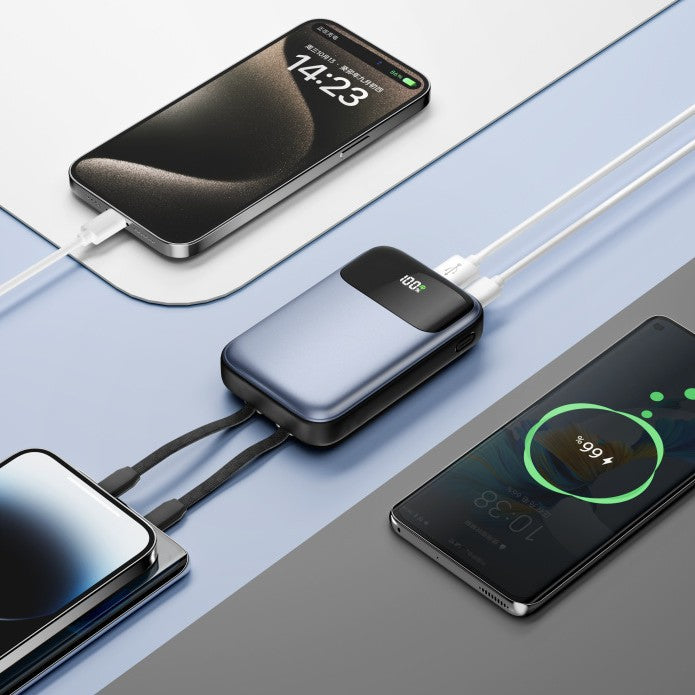 Compact power bank with intelligent LED display Stornfield