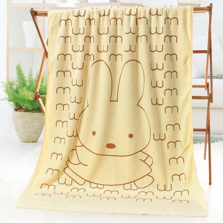 Cartoon-Themed Plush Fleece Blanket