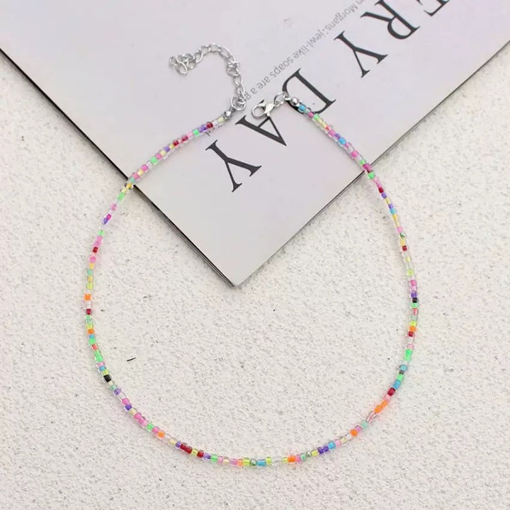 Handcrafted Beaded Choker Necklace Stornfield