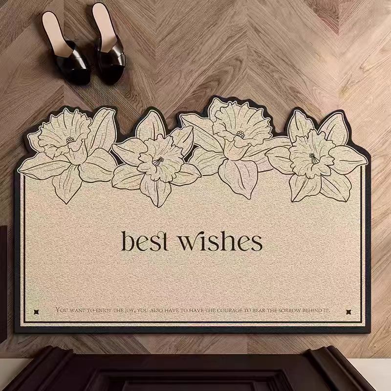 Floral Welcome Mat Stornfield
