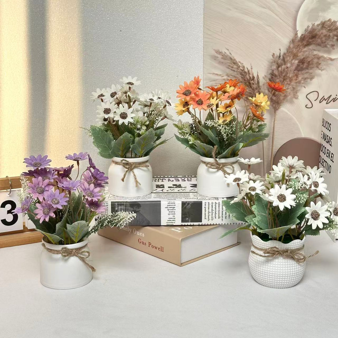 Decorative Floral Centerpiece for Indoor Display